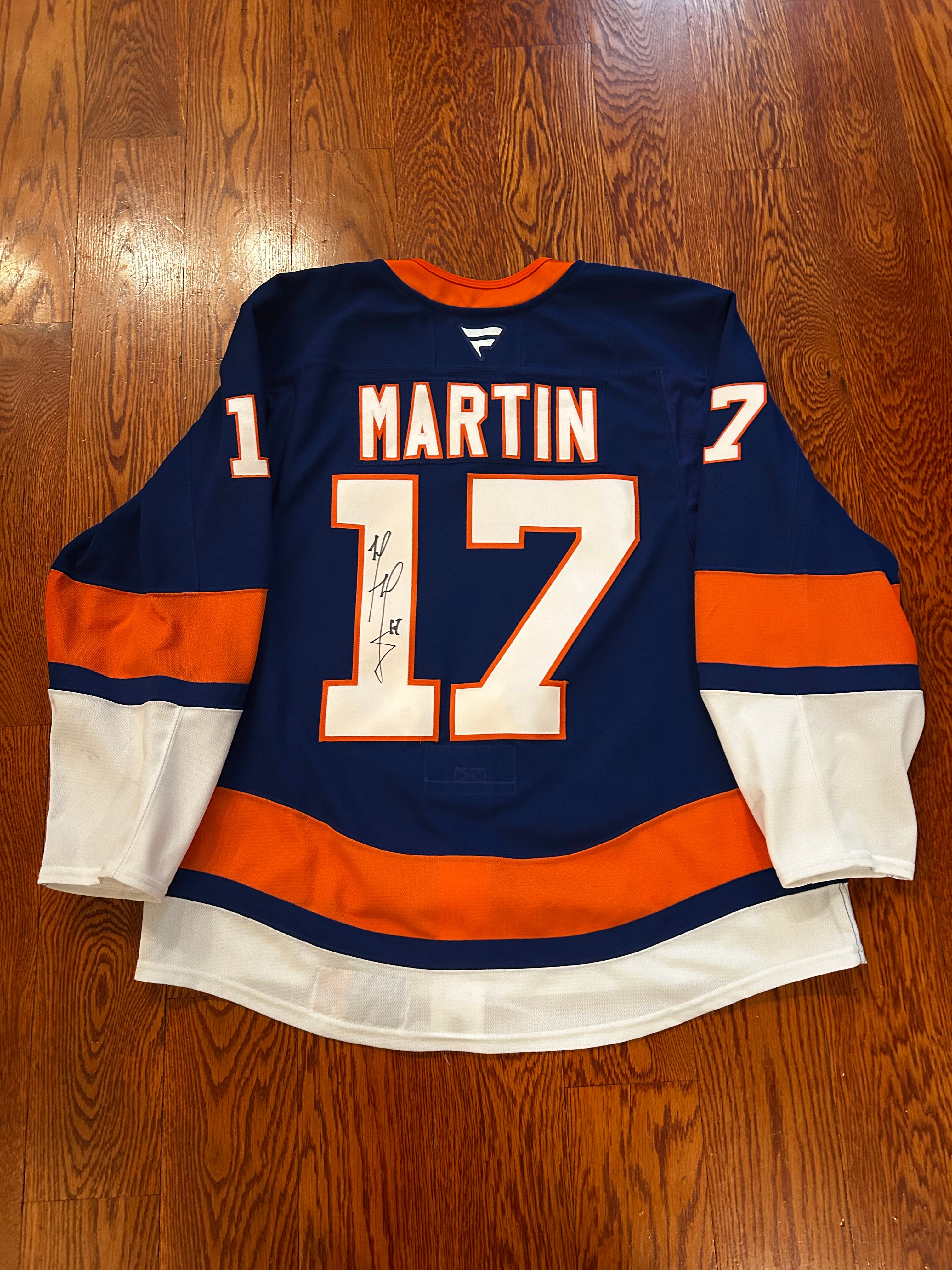 Mat Martin final home game worn jersey, LOA, signed, photo matched📸