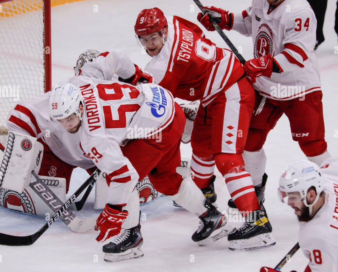 Max Tsyplakov game worn khl jersey photo matched📸 signed