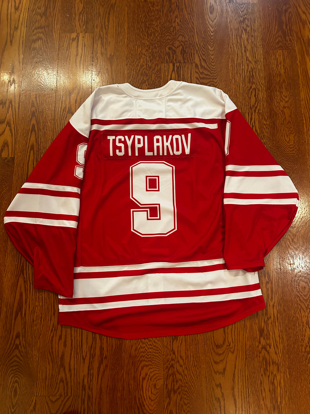 Max Tsyplakov game worn khl jersey photo matched📸 signed