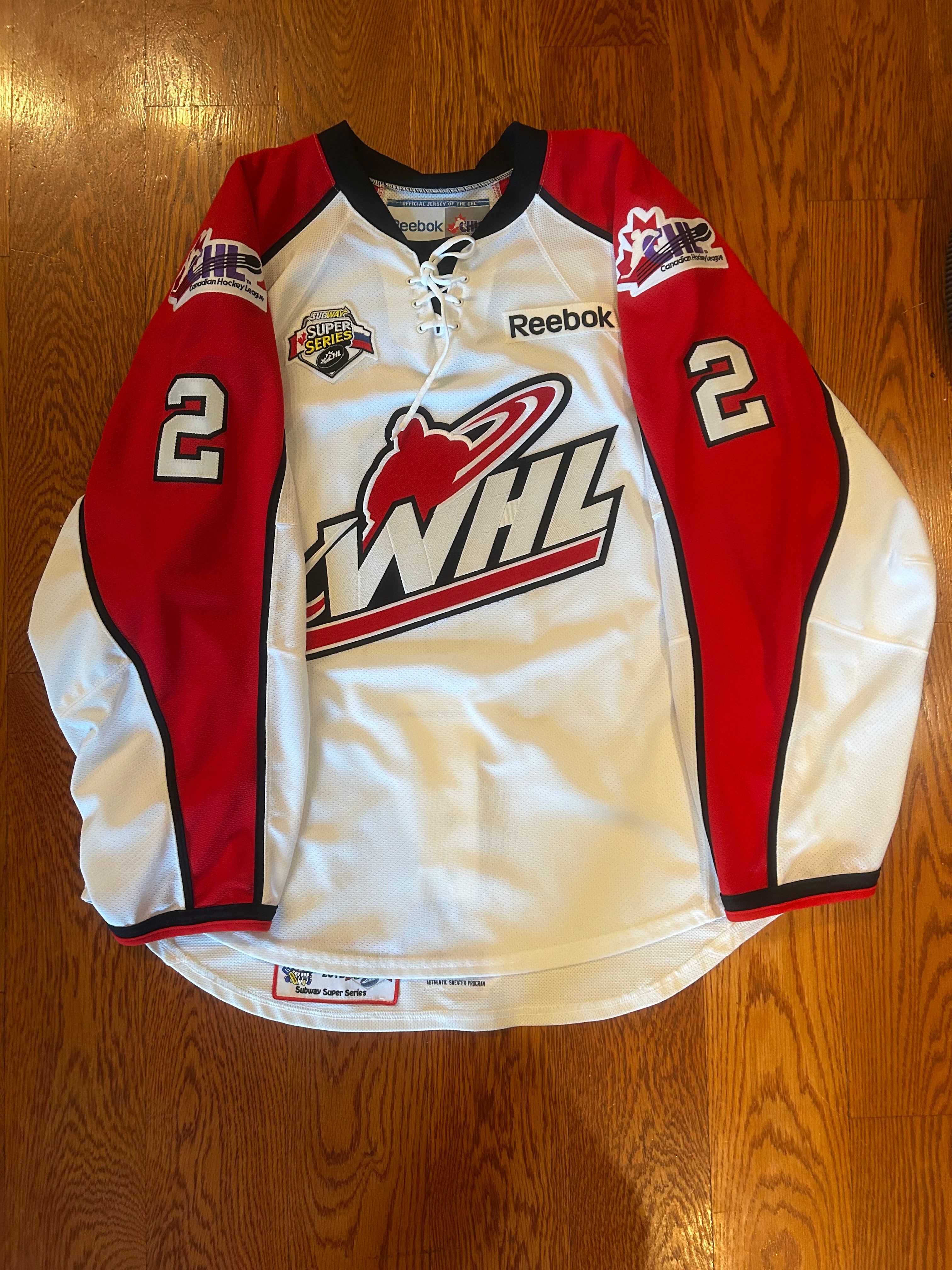 Ryan Pulock game worn CHL jersey signed with LOA
