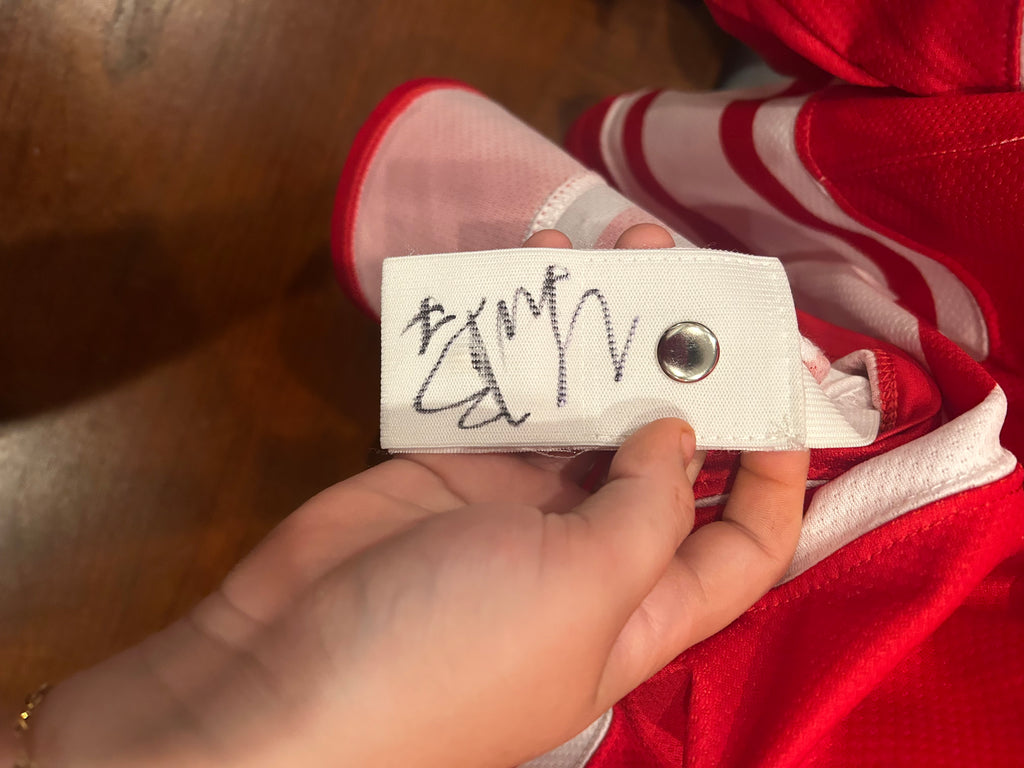 Max Tsyplakov game worn khl jersey photo matched📸 signed