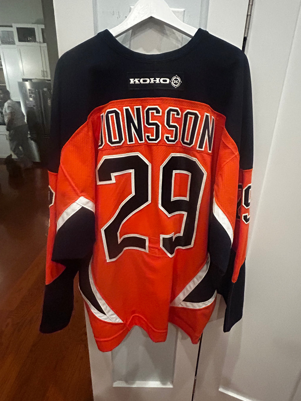 Kenny jonsson game worn jersey with LOA.