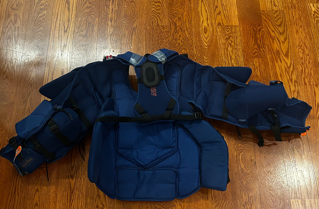 Ilya Sorokin game worn chest protector with LOA