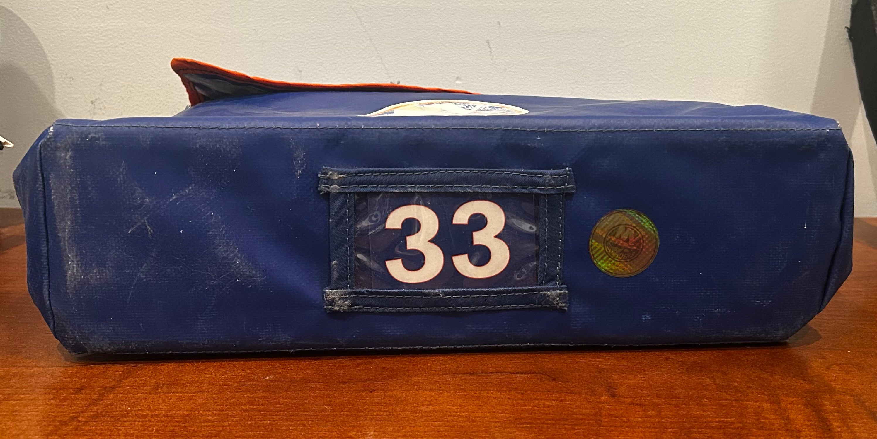 Zeno Chara, used skate bag with LOA and game worn skates