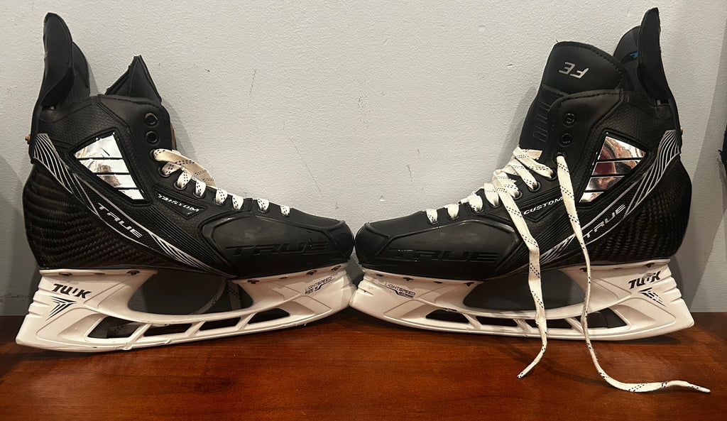 Zeno Chara, used skate bag with LOA and game worn skates