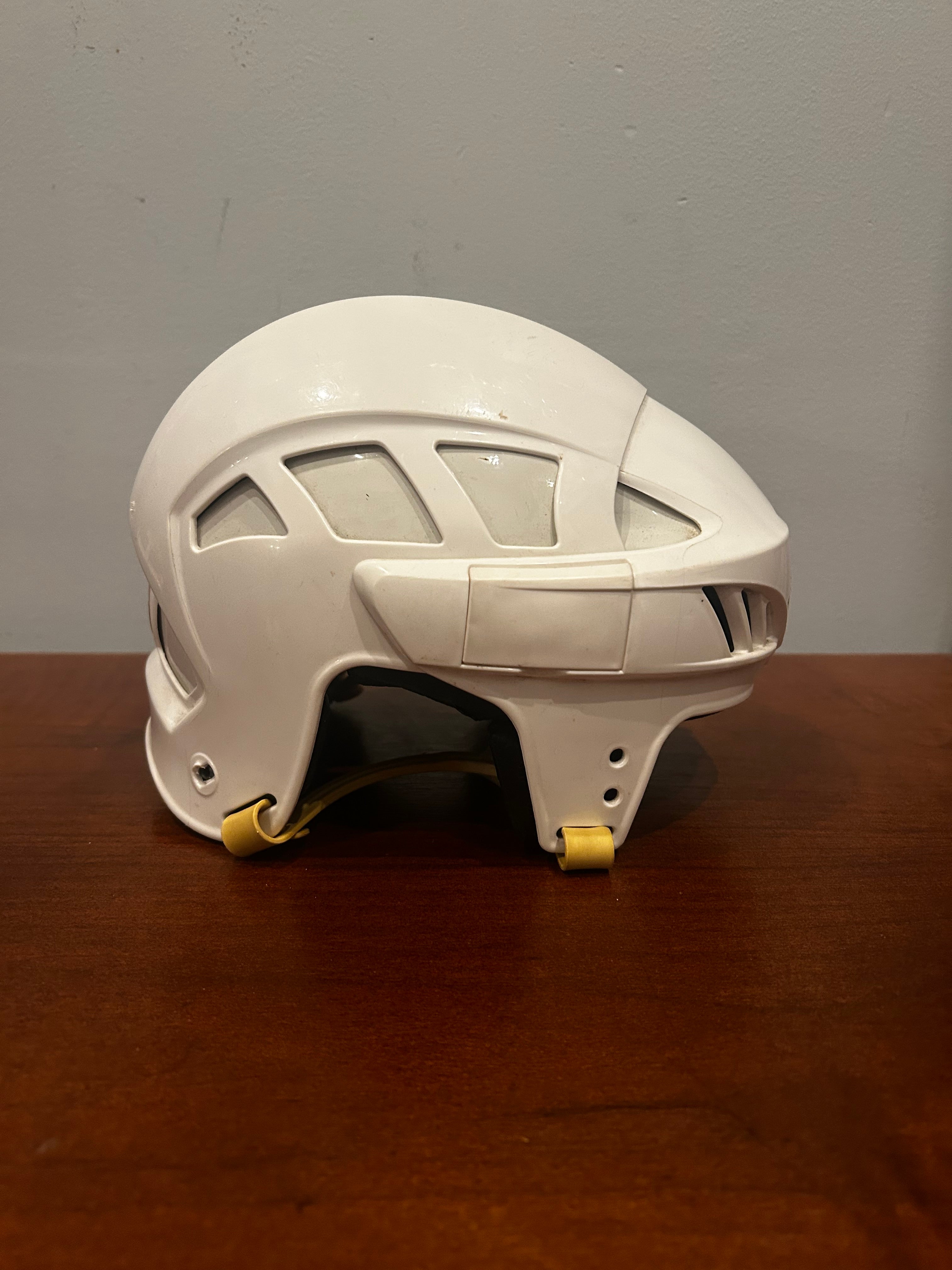 Kyle Okposo game used team USA helmet.