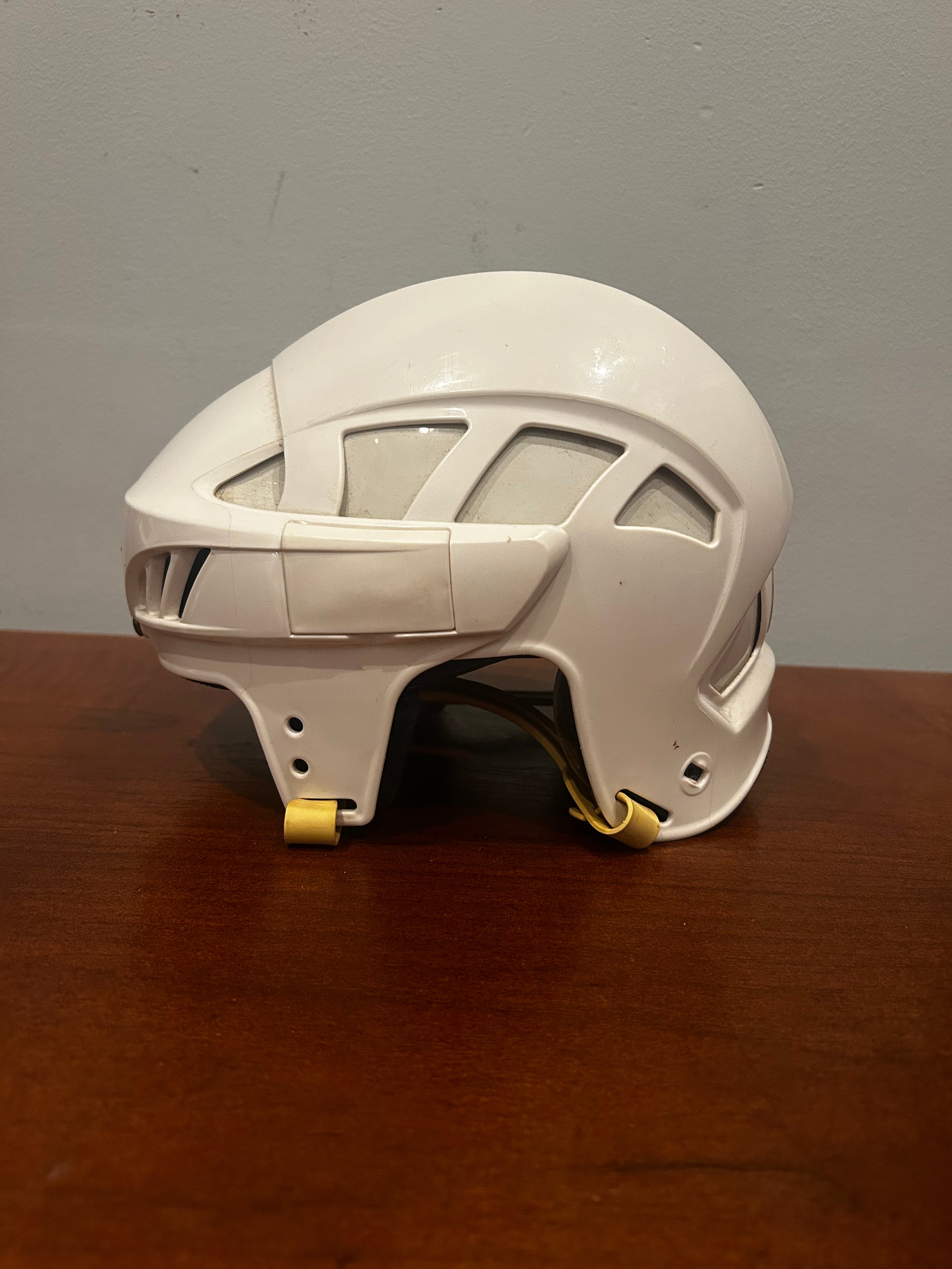 Kyle Okposo game used team USA helmet.