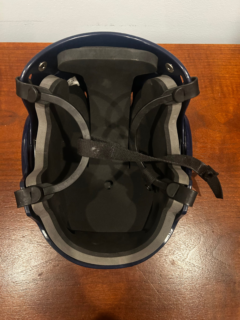doug weight game worn helmet