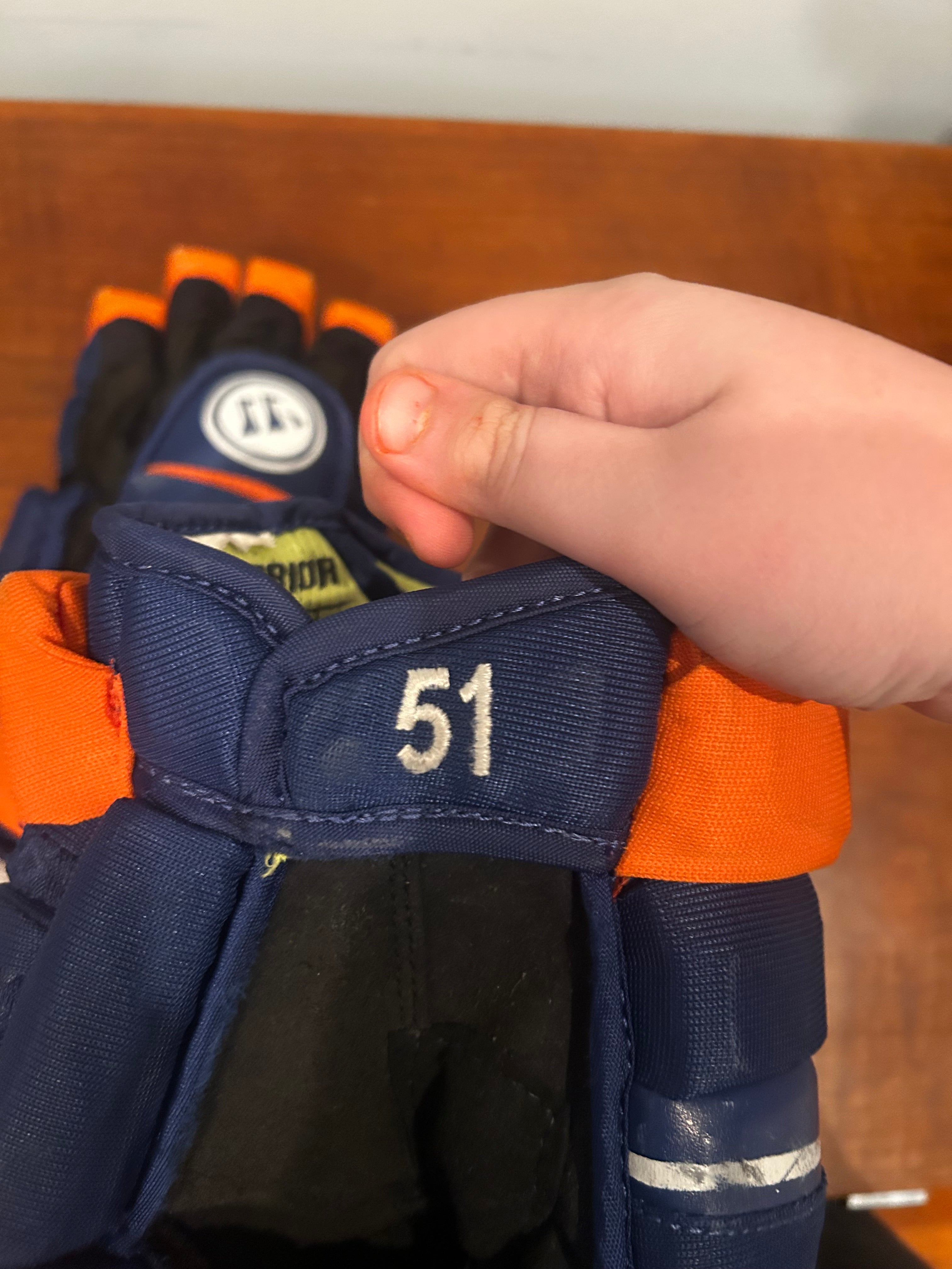 Valtteri Filppula game used gloves