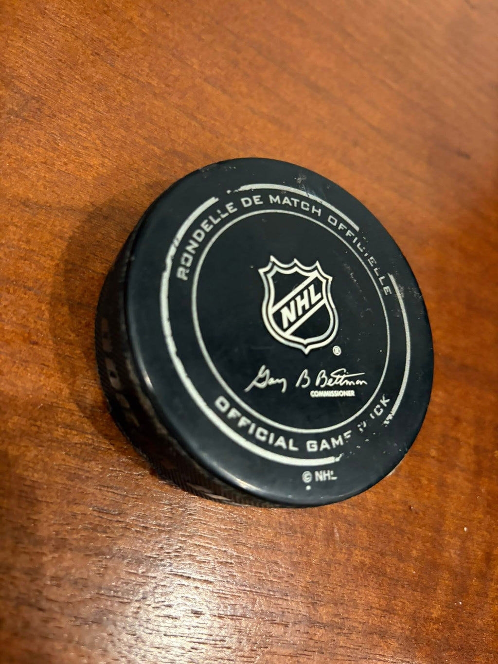 John Tavares game used gloves with hat-trick puck.