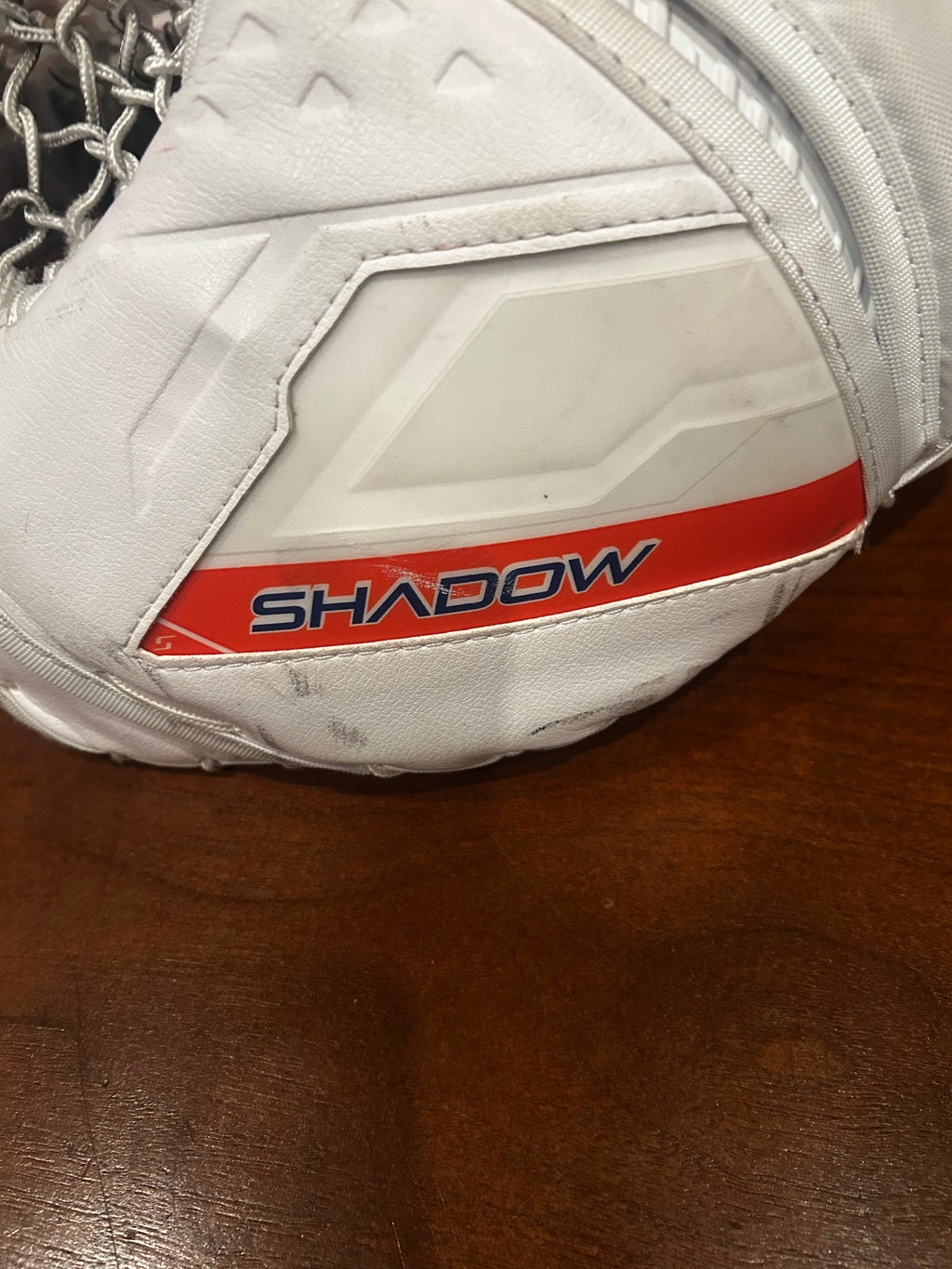 Sorokin game worn glove with LOA.