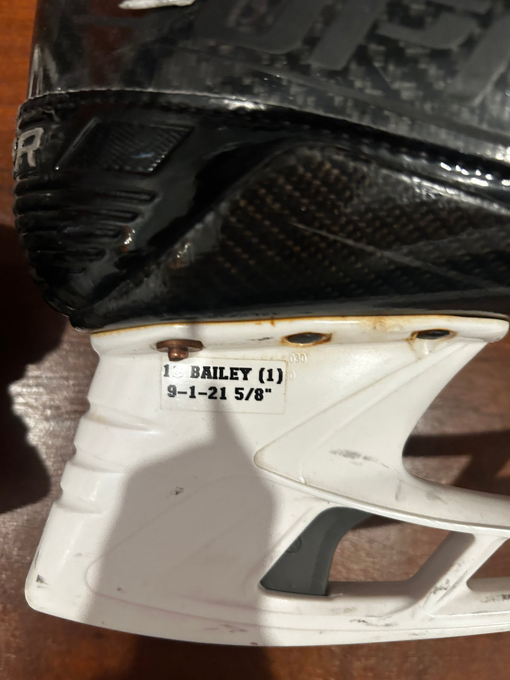 Josh Bailey game used skates