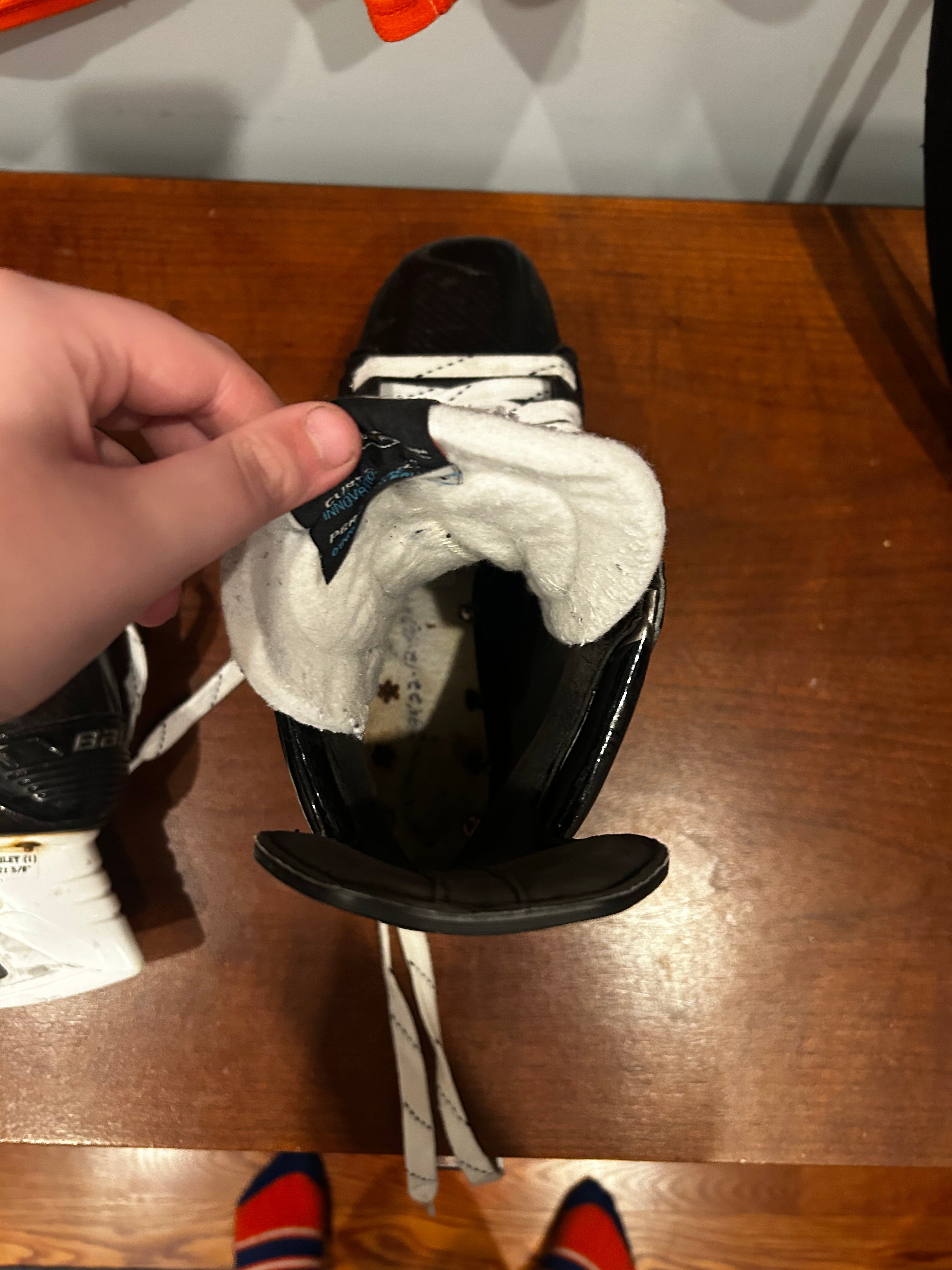 Josh Bailey game used skates