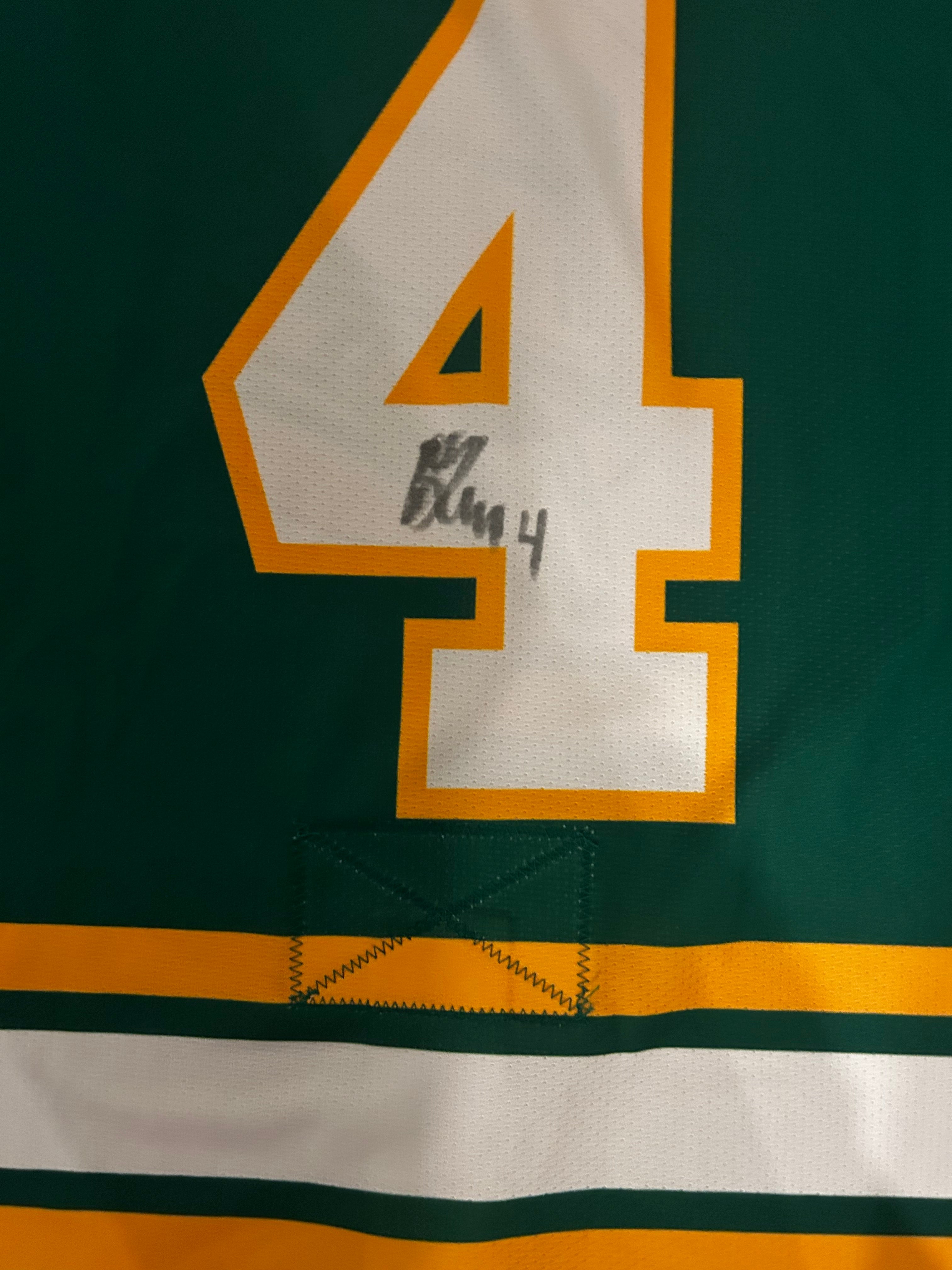 Isaiah George game worn jersey signed