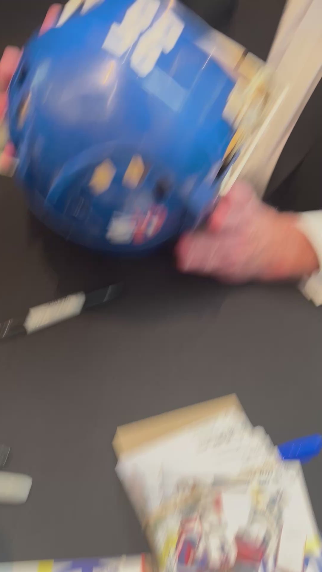 Glenn Healy game worn helmet authenticated and signed by the man and himself.